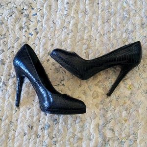 Ralph Lauren leather heels